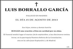 Luis Borrallo García